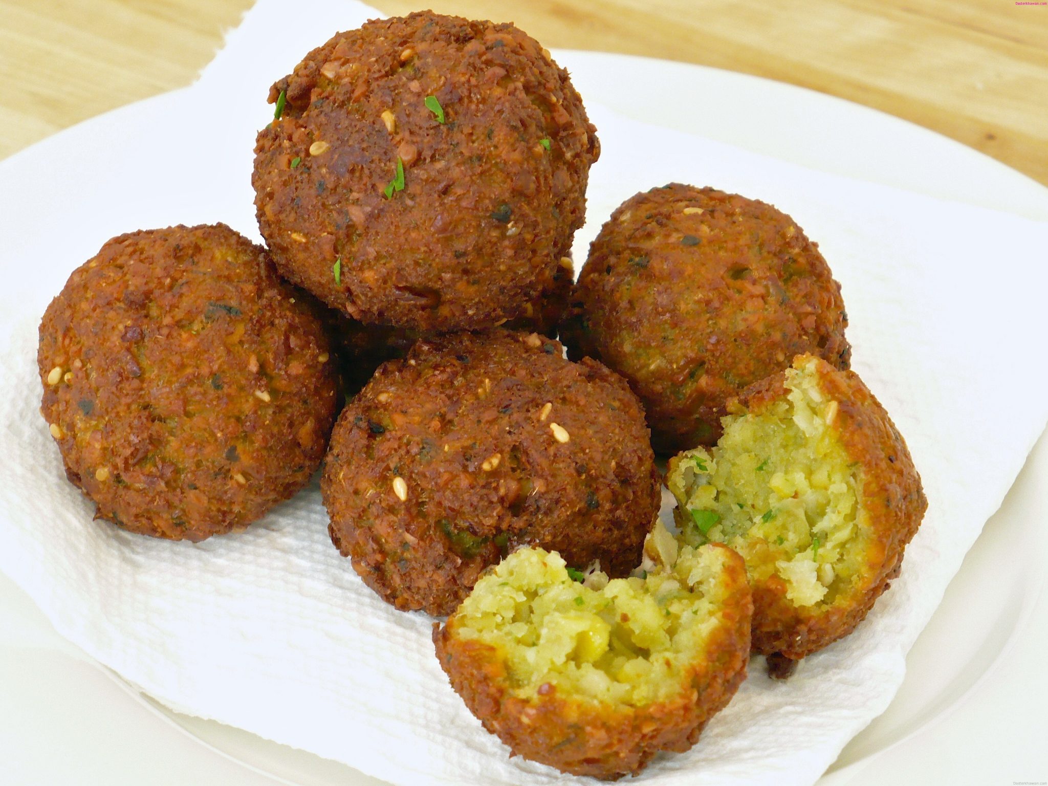 Middle Eastern Falafel Recipe Dasterkhawan