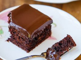 Chocolate Cake With Chocolate Ganache