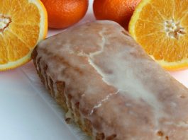 Eggless Orange Cake