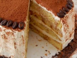 Tiramisu cake